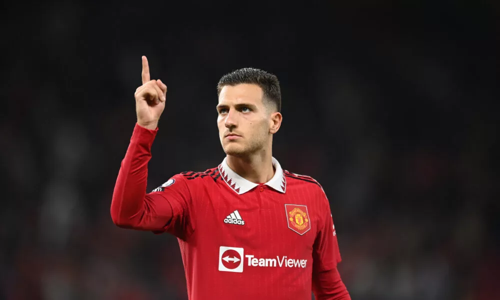 GOAL: Diogo Dalot opens the score for Manchester United vs Borussia Dortmund